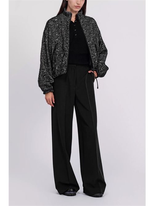 Giacca in tweed con paillettes ERMANNO FIRENZE | D49ED010EZ0MF06299249